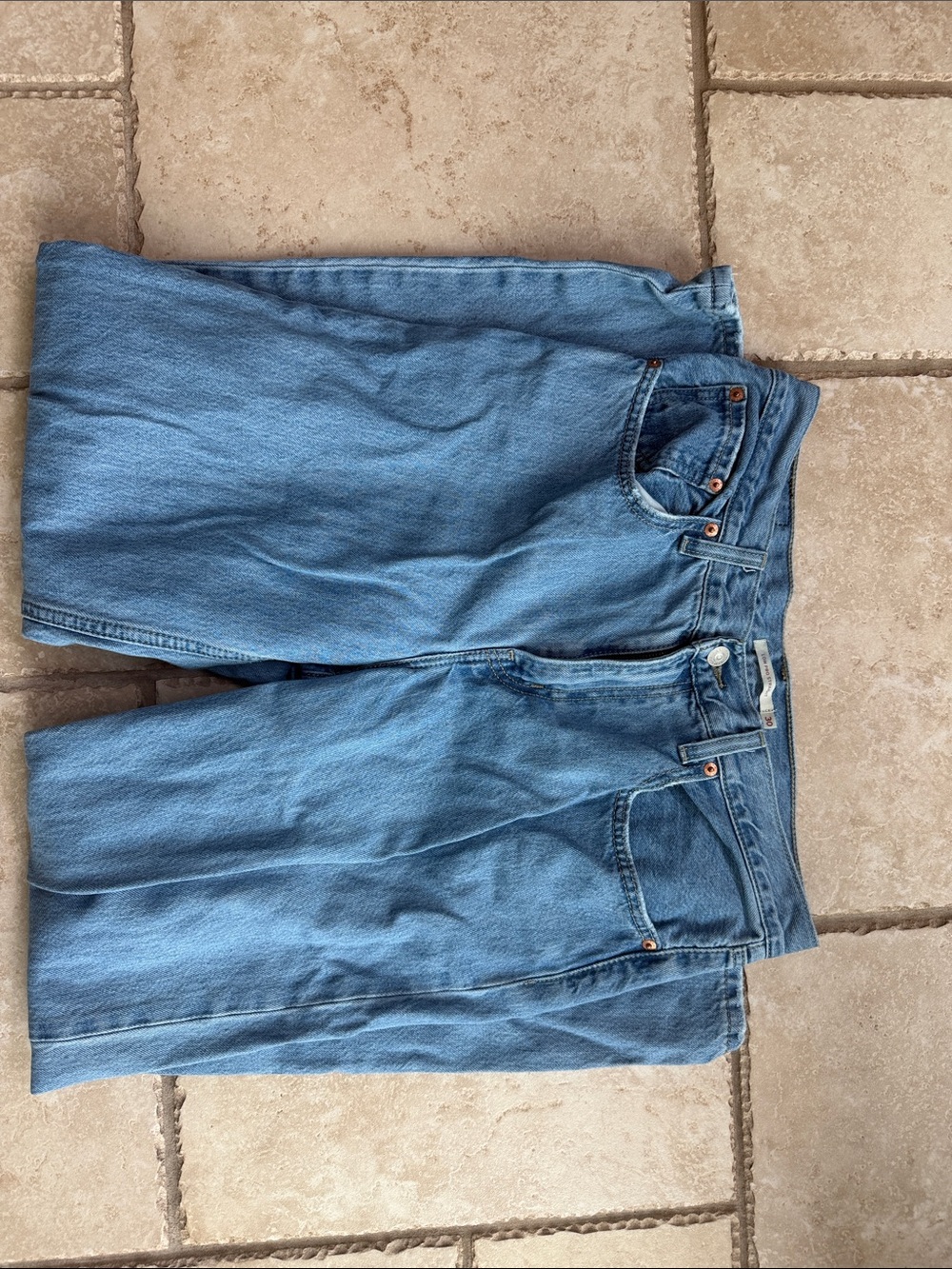 Levi's Light Blue Boyfriend Jeans